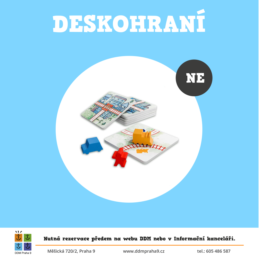 Deskohraní s turnajem ve hře Railroad Tiles