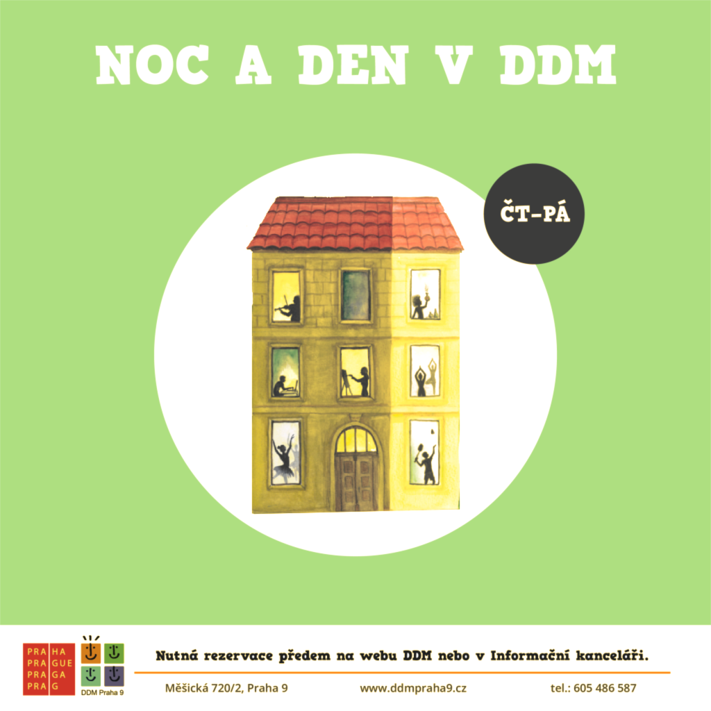 Noc a den v DDM - Letíme