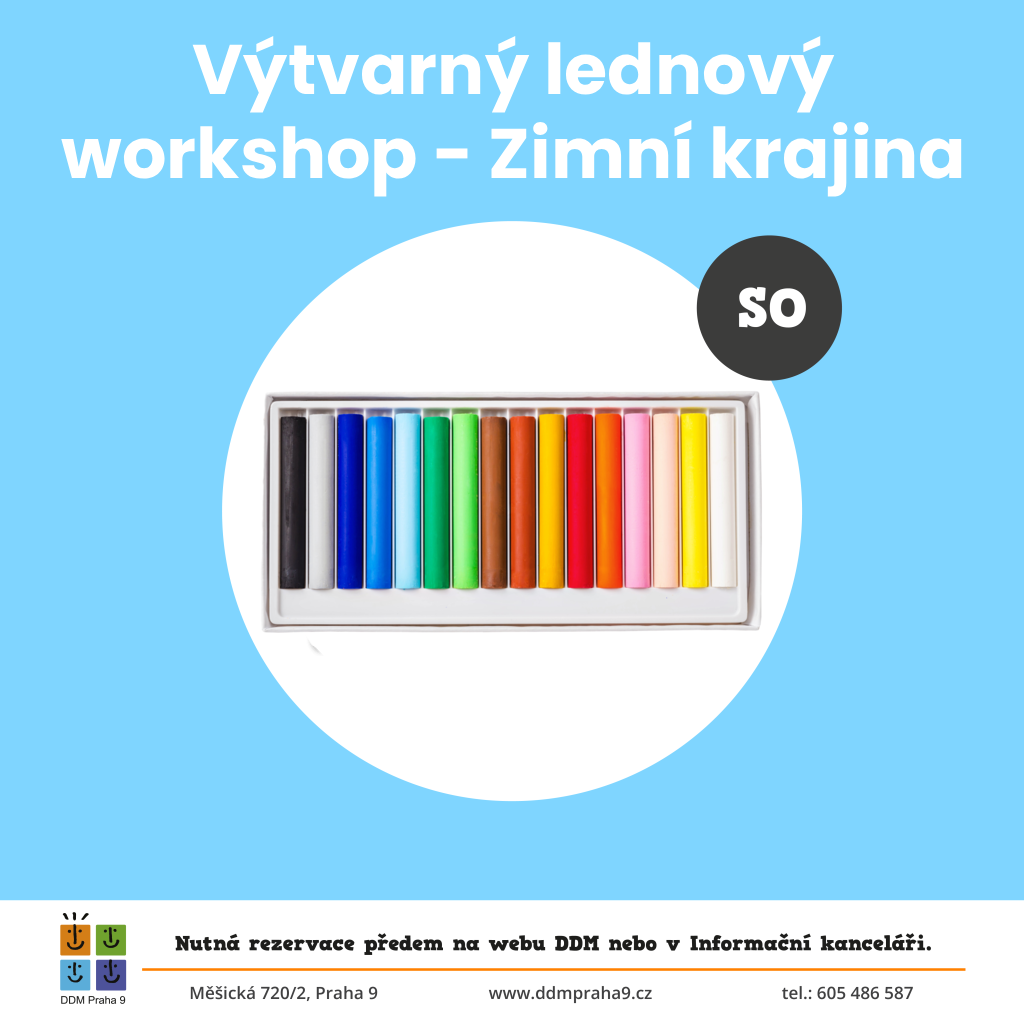 Výtvarný lednový workshop - Zimní krajina