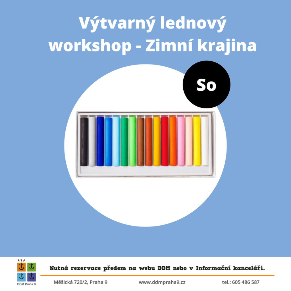 Výtvarný lednový workshop - Zimní krajina