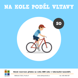 Na kole podél Vltavy
