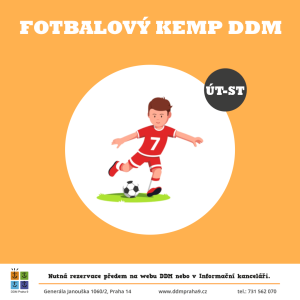 Fotbalový kemp DDM