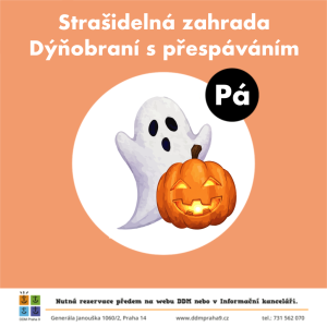 Strašidelná zahrada a Dýňobraní s přespáváním